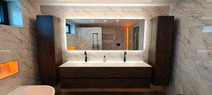 Зеркало Shape 04 + амбилайт