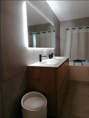 Зеркало Shape 04 + амбилайт