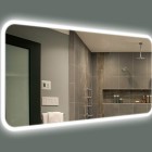 Зеркало с LED подсветкой в ванную комнату Livia