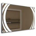 Зеркало с LED подсветкой в ванную комнату Alba
