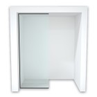 Перегородка для душа Taurus Black