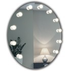 Гримерное зеркало с лампочками для визажиста Hollywood R