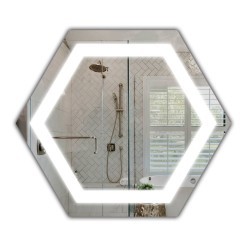 Зеркало с LED подсветкой Hexagon H LED