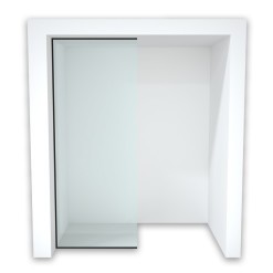 Перегородка для душа Taurus Black