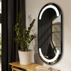 Зеркало Alberta Inox Black