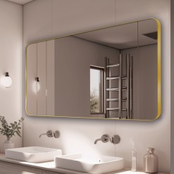 Зеркало Inox Gold