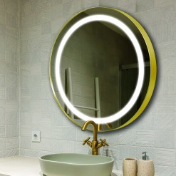 Зеркало Silvia Inox Gold