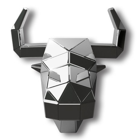 Дизайнерское зеркало в виде головы быка Buffalo