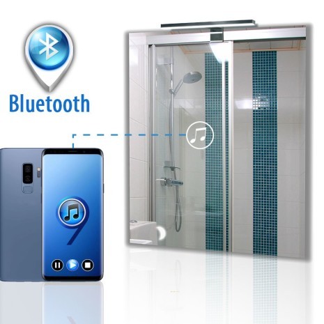 Зеркало с акустической системой Shape 04 + Consol 01 + Bluetooth