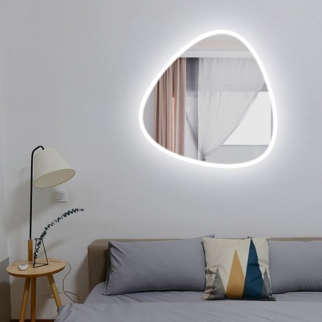 Зеркало с LED подсветкой в ванную комнату Livia