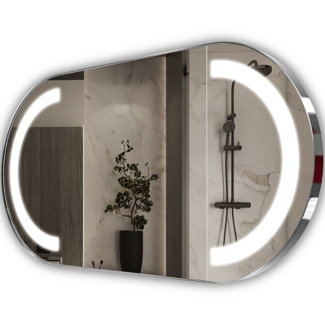 Зеркало Alessandra Inox Gloss