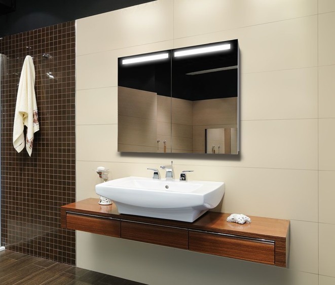 Зеркальный шкафчик Benedetto + Bluetooth - Фото 4