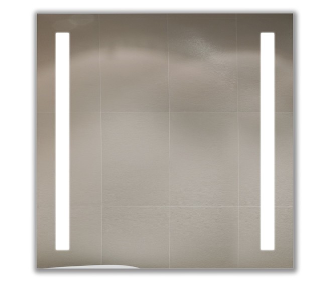 Зеркало со светодиодной подсветкой EcoLED 02 60x60 - Фото 2