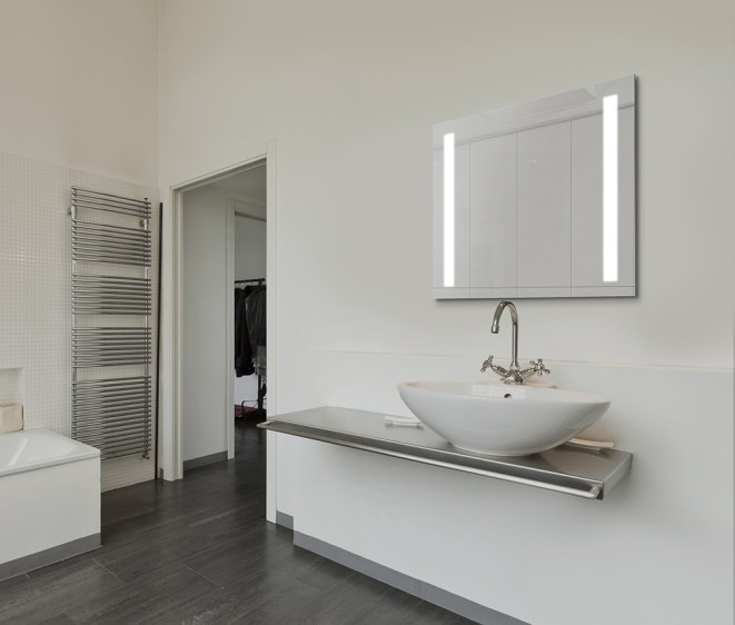 Зеркало со светодиодной подсветкой EcoLED 02 60x60 - Фото 3