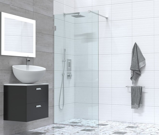 Перегородка для душа Belmont 190x90 примыкание слева - Фото 2