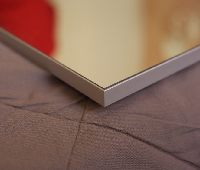 Зеркало в алюминиевой раме alu 008 - Фото 5