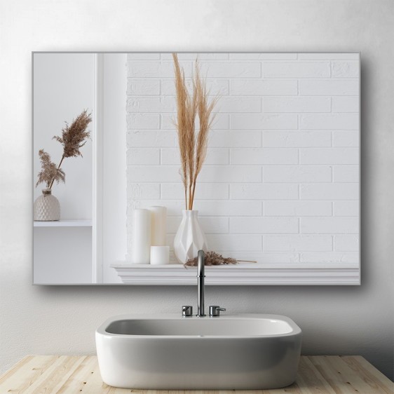 Зеркало alu 008 60x80 chrome - Фото 6