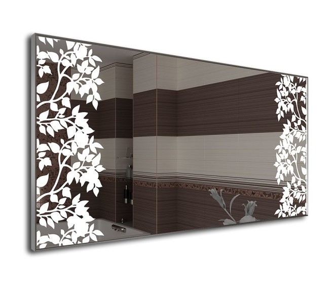 Прямоугольное зеркало с LED подсветкой в ванную комнату Lorenza 2 - Фото 1