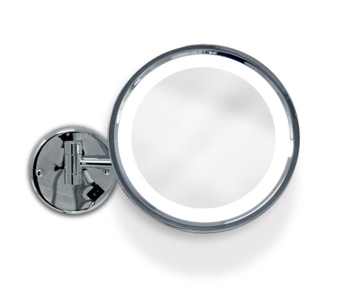 Настенное косметическое зеркало с увеличением и подсветкой Zoom 04 - Фото 2