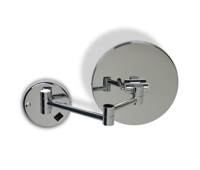 Настенное косметическое зеркало с увеличением и подсветкой Zoom 04 - Фото 5