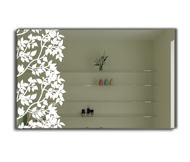 Зеркало с LED подсветкой в ванную комнату Lorenza - Фото 2