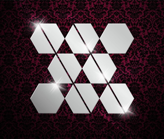 Декоративное акриловое зеркало Reflex 081