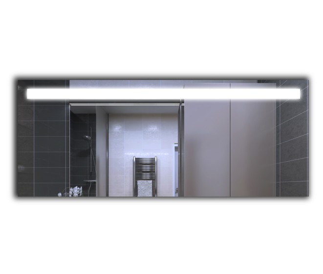 Большое прямоугольное зеркало с подсветкой Alina XL - Фото 2