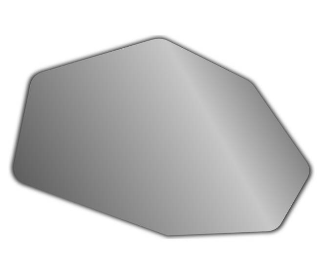 Фигурное зеркало без подсветки Olinda - Фото 3 Фигурное зеркало без подсветки Olinda - Фото 3