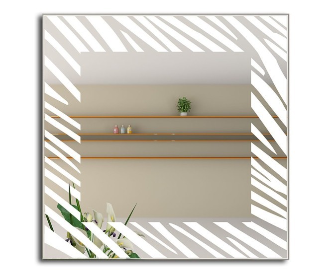 Зеркало в ванную комнату с подсветкой Zebrano - Фото 2