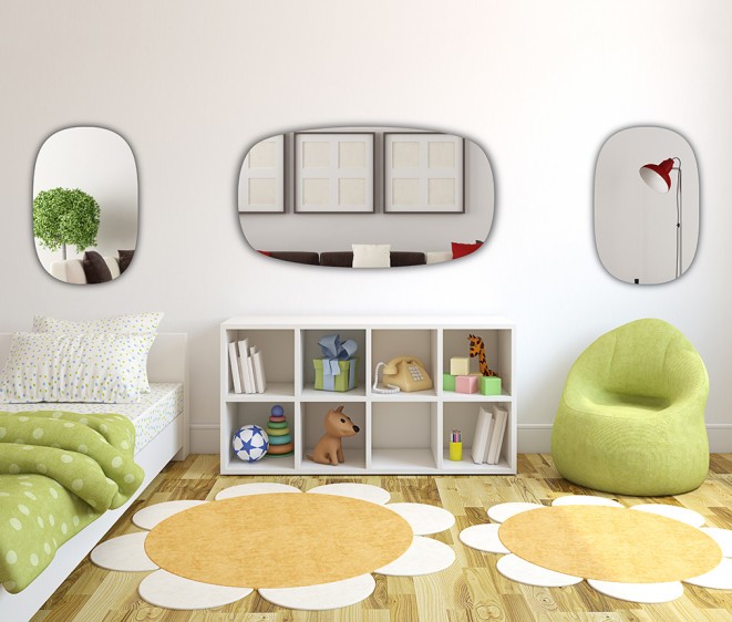 Фигурное зеркало без подсветки Astrid - Фото 2