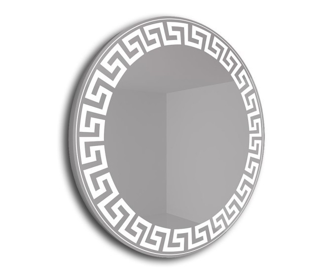 Круглое зеркало с LED подсветкой в ванную комнату Patrizia - Фото 1