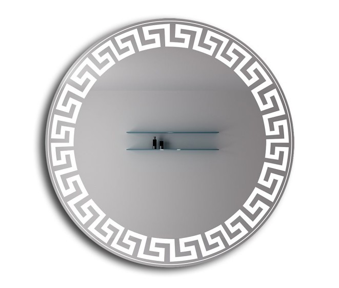 Круглое зеркало с LED подсветкой в ванную комнату Patrizia - Фото 2