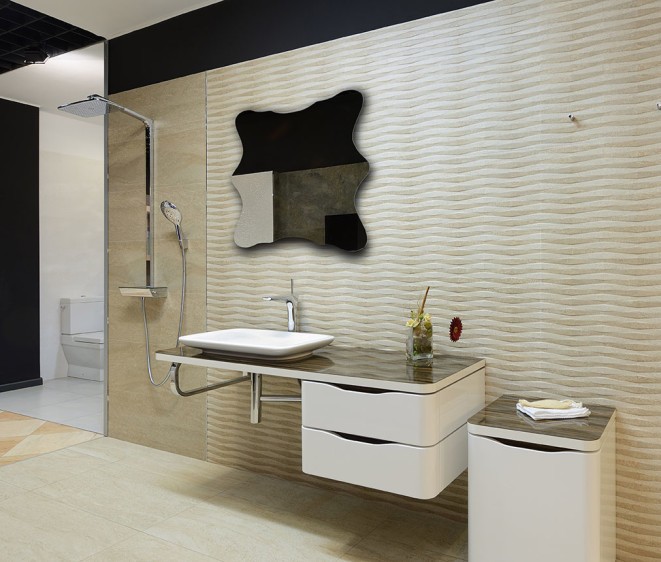 Фигурное зеркало без подсветки Brigida - Фото 3