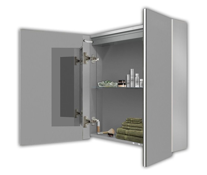 Зеркальный шкафчик Atlant LED 201 70x80 - Фото 5