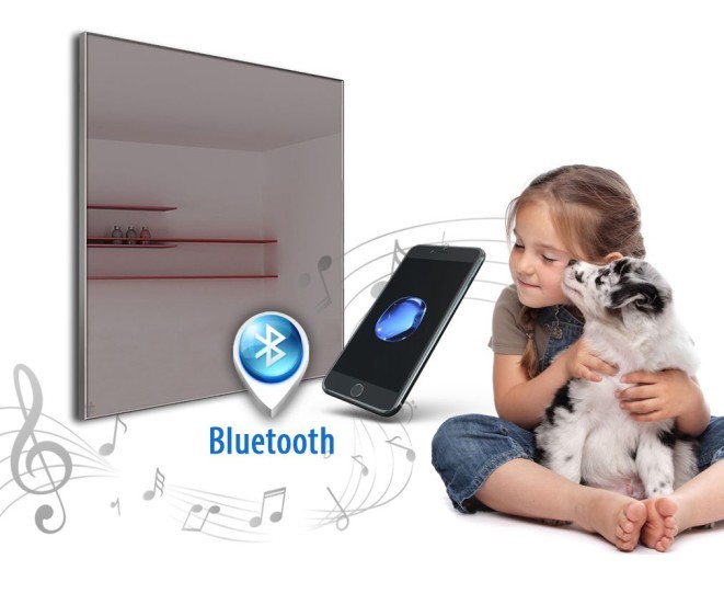 Зеркало с аудио колонками alu 008 + Bluetooth - Фото 2 Зеркало с аудио колонками alu 008 + Bluetooth - Фото 2