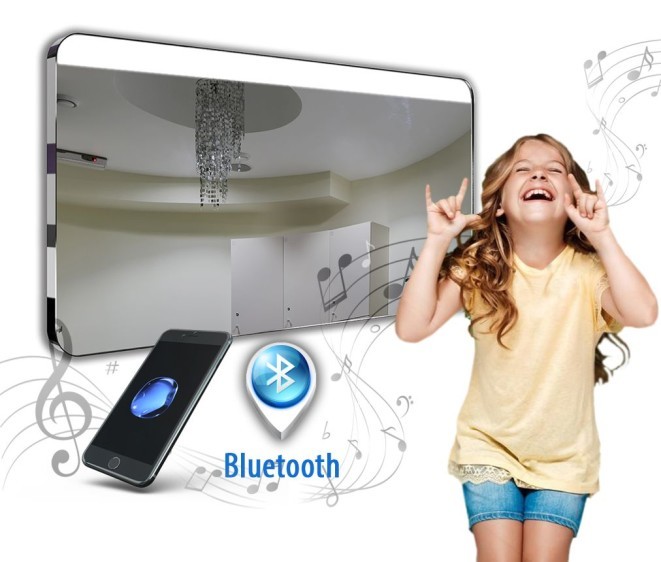 Зеркало Diana Inox Gloss + Bluetooth - Фото 4