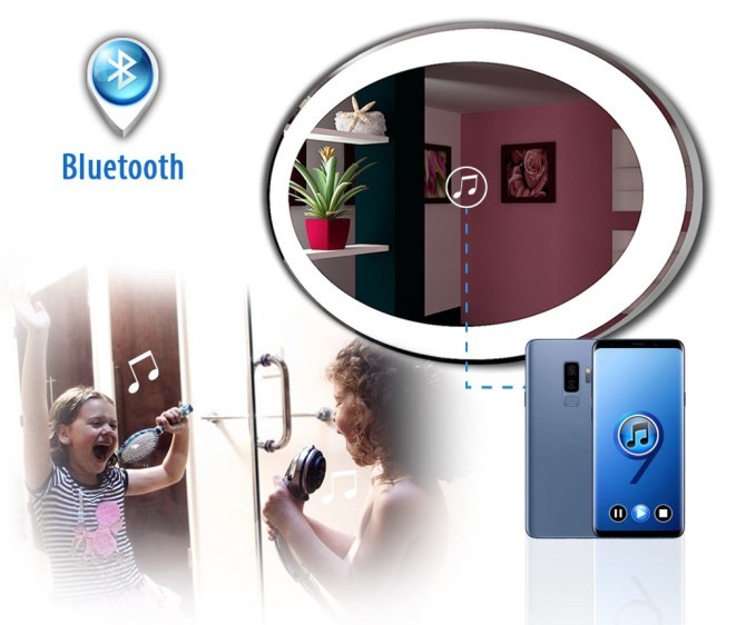 Зеркало с аудио системой Italia + Bluetooth - Фото 4 Зеркало с аудио системой Italia + Bluetooth - Фото 4