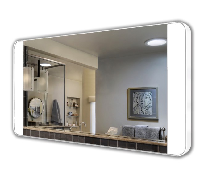 Зеркало в белой раме Sabina Inox White - Фото 1