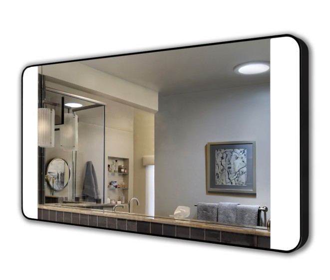 Зеркало в черной раме Sabina Inox Black - Фото 1