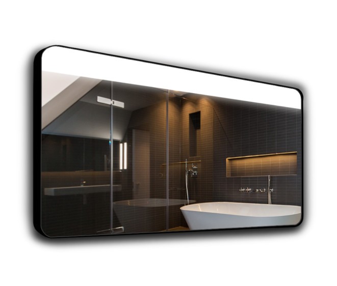 Зеркало в черной раме Diana Inox Black - Фото 1