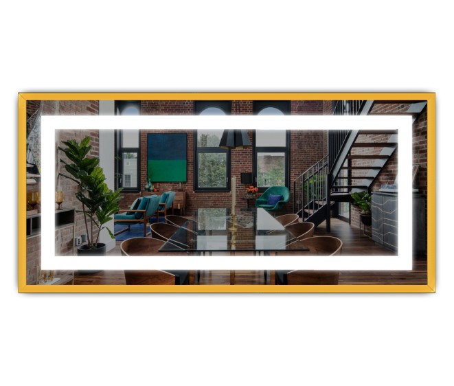 Зеркало в золотой раме Livia Gold - Фото 2