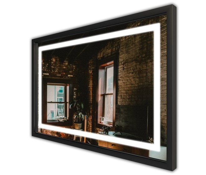 Зеркало в стальной раме Livia Steel - Фото 1