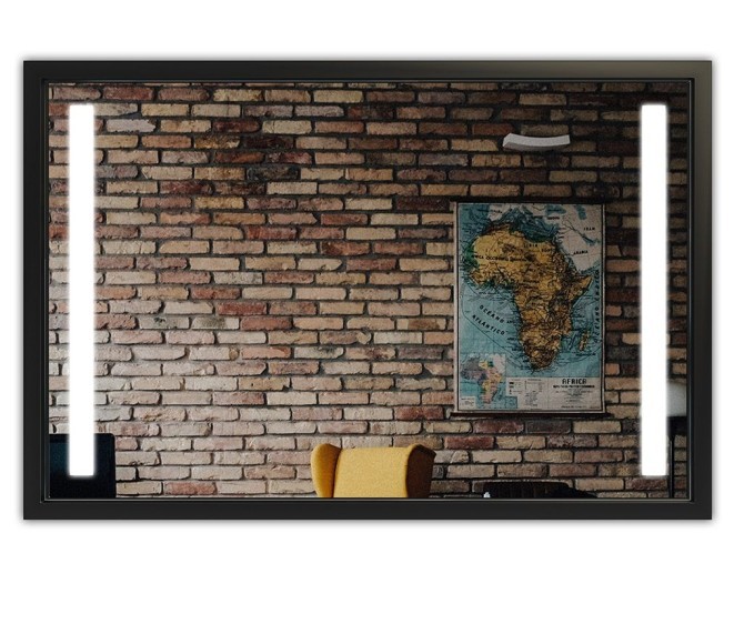 Зеркало в стальной раме Elvira Steel - Фото 1