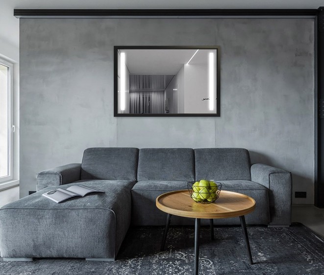 Зеркало в стальной раме Elvira Steel - Фото 4