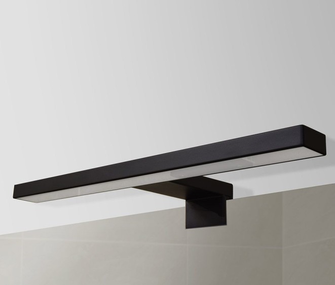 Зеркало со светильником Shape 04 + Consol 01 Black - Фото 6 Зеркало со светильником Shape 04 + Consol 01 Black - Фото 6