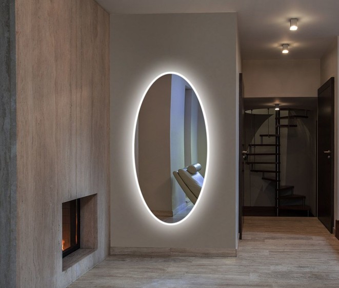 Зеркало с LED подсветкой в ванную комнату Livia - Фото 3