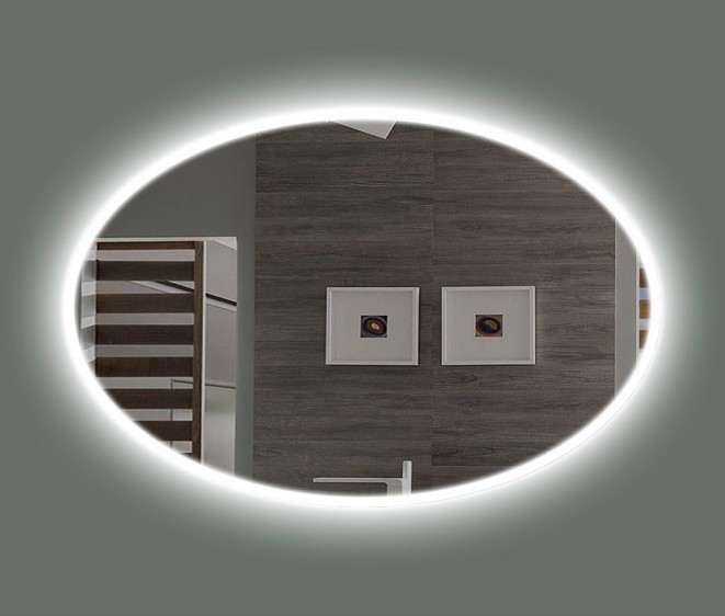 Зеркало с LED подсветкой в ванную комнату Livia - Фото 4