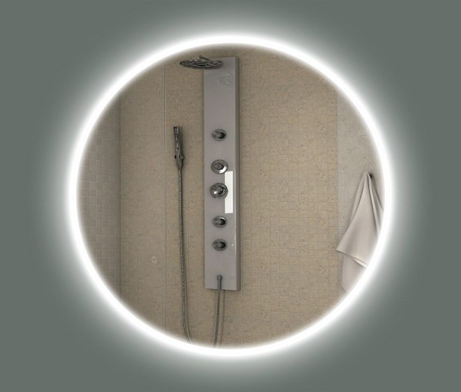 Зеркало с LED подсветкой в ванную комнату Livia - Фото 1