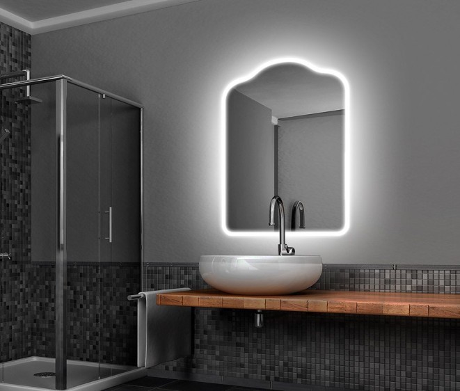 Зеркало с LED подсветкой в ванную комнату Livia - Фото 2