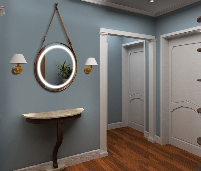 Капитанское зеркало на кожаном ремне Captain 01 - Фото 4